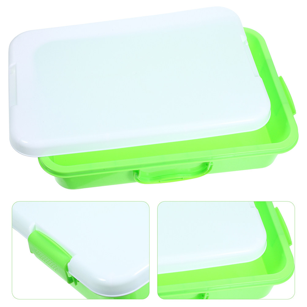 Kids Outdoor Sandbox - Handheld Sand Tray Portable Sandbox Kids
