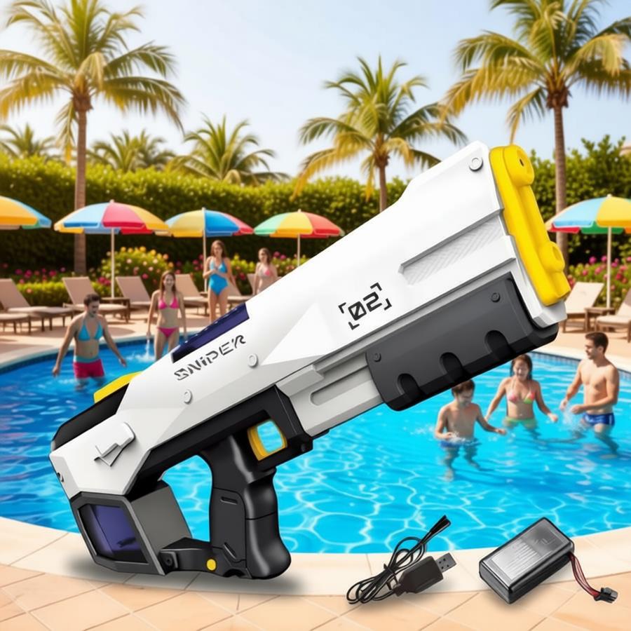 Kids Outdoor Park - Fully Automatic Electric Water Gun for