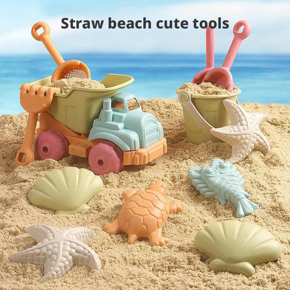 Kids Outdoor Sandbox - 5/7/14/15Pcs Beach Toys Set Package Sand