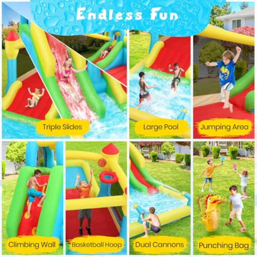 Outdoor/Indoor inflatable wate - Kids Outdoor Inflatable Water Slide recension och pris