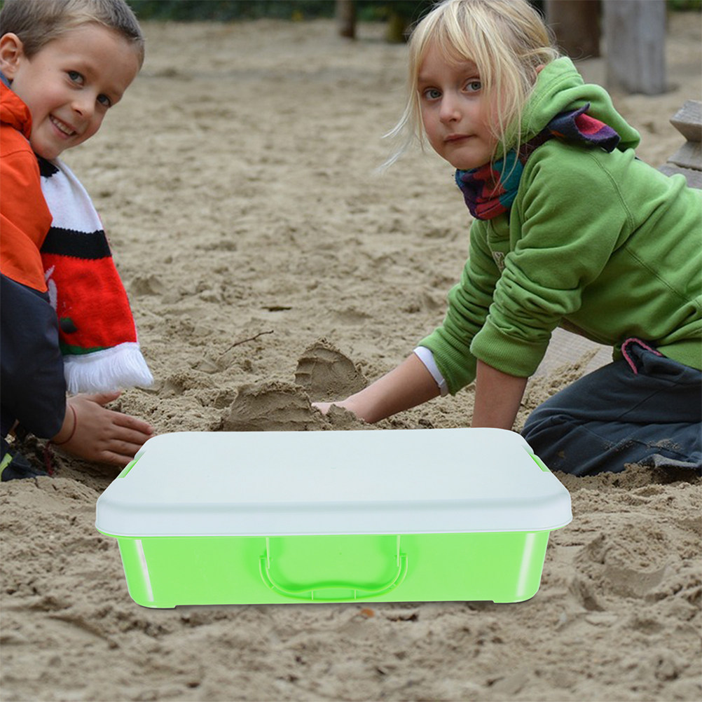 Handheld Sand Tray Portable Sa - Kids Outdoor Sandbox recension och pris