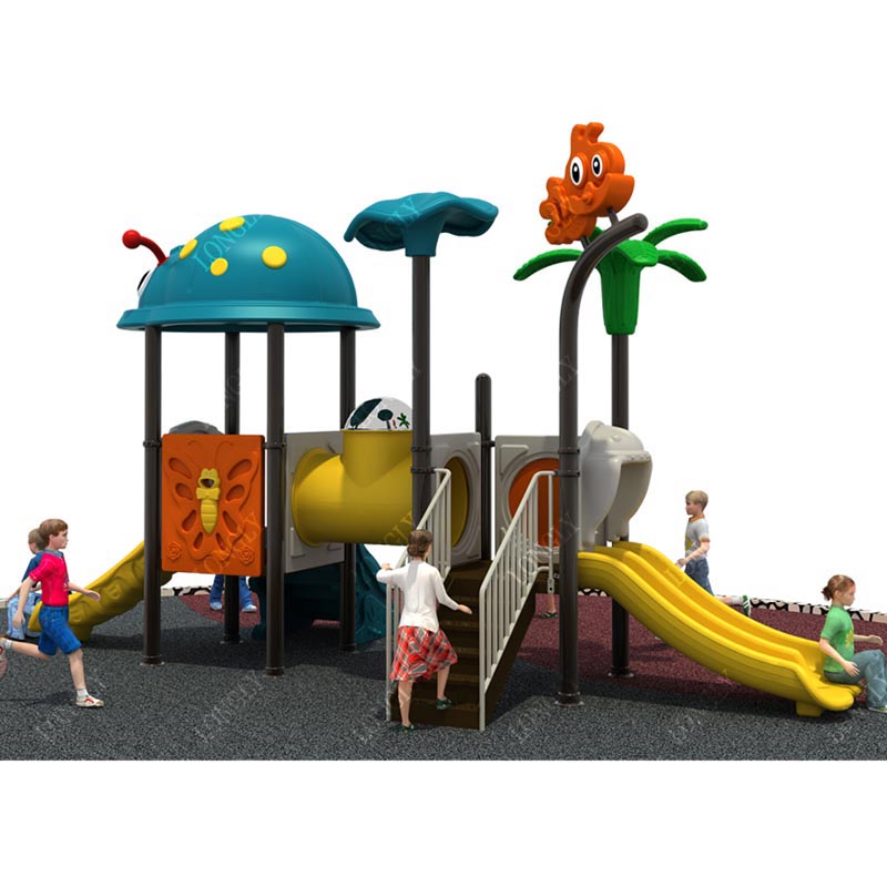 Factory Price Kids Slide Amuse - Kids Outdoor Playground recension och pris