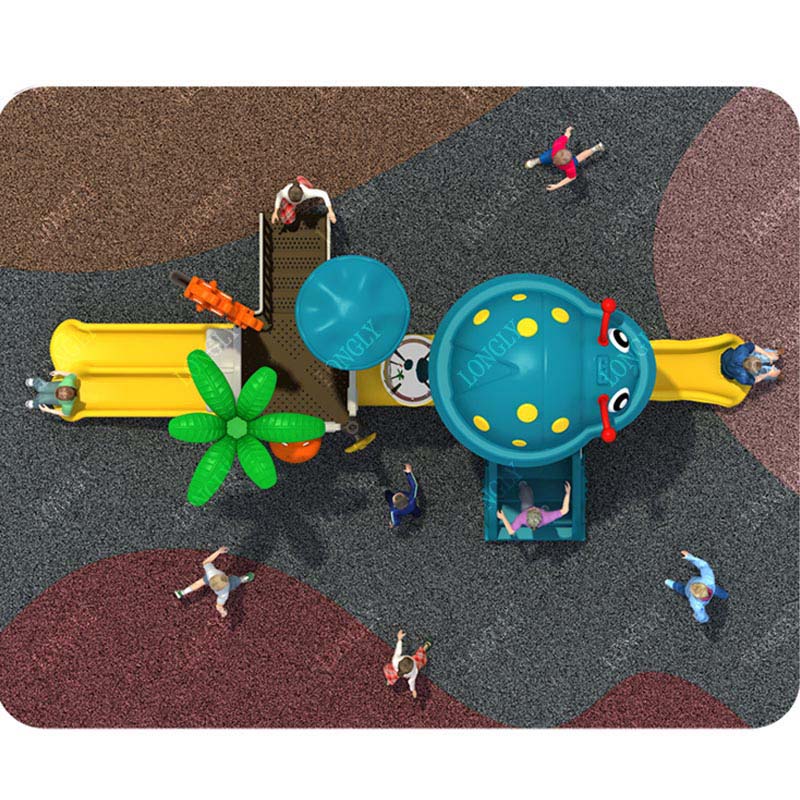 Factory Price Kids Slide Amuse - Kids Outdoor Playground recension och pris