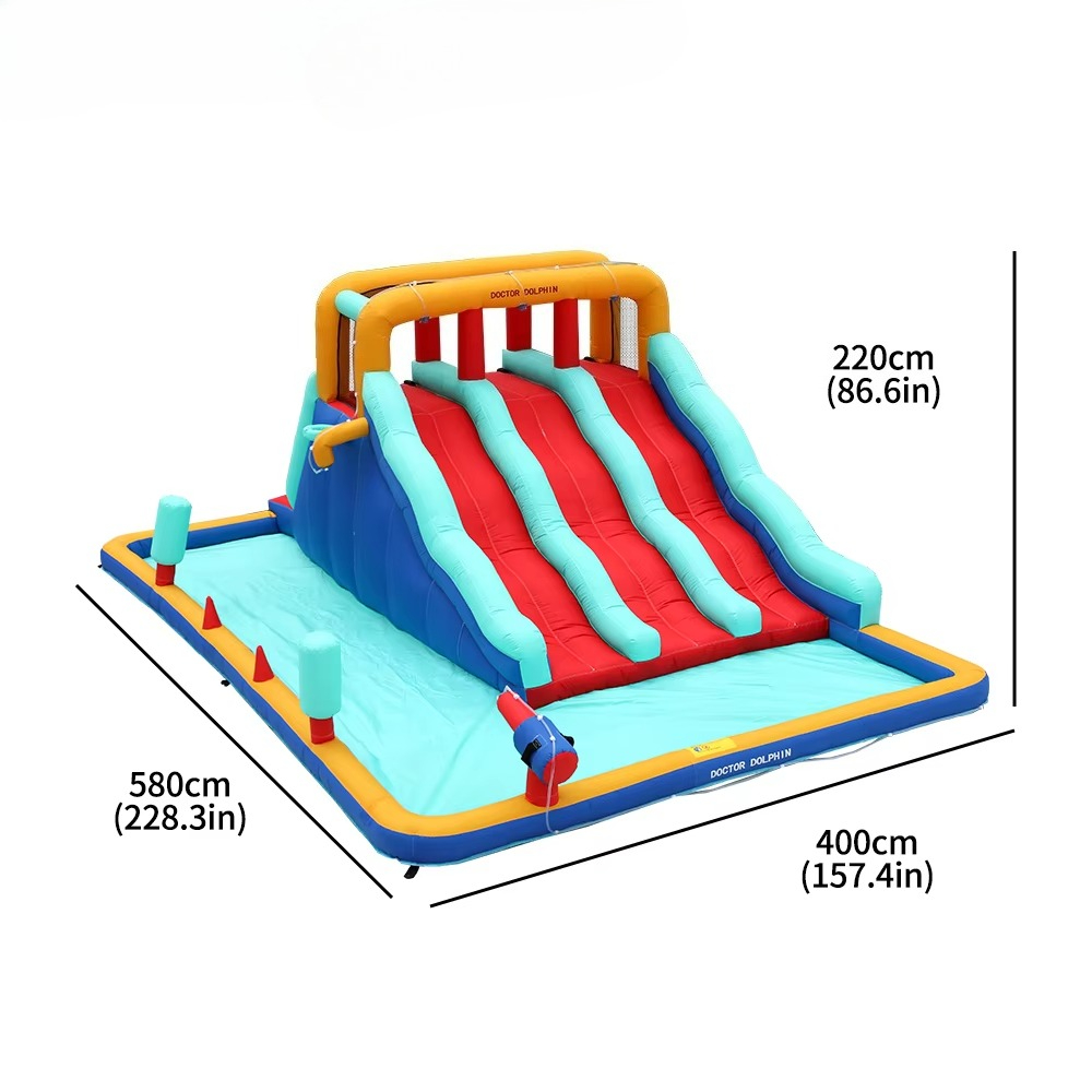 Outdoor Inflatable Bouncy Cast - Kids Outdoor Playground recension och pris