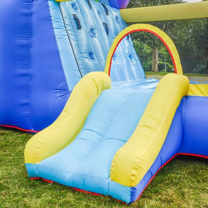 Giant Rainbow Inflatable Water - Kids Outdoor Inflatable Water Slide recension och pris
