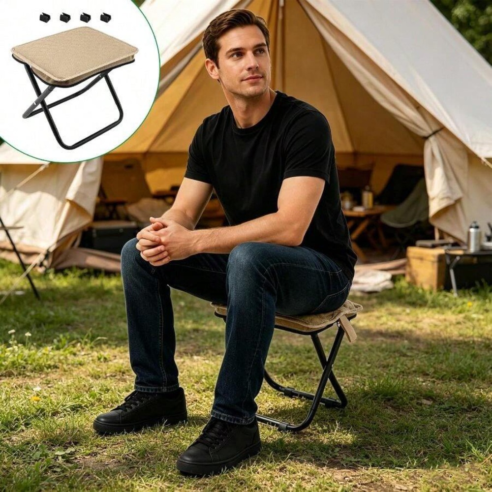 Folding Hiking Stool Portable  - Kids Outdoor Sink recension och pris