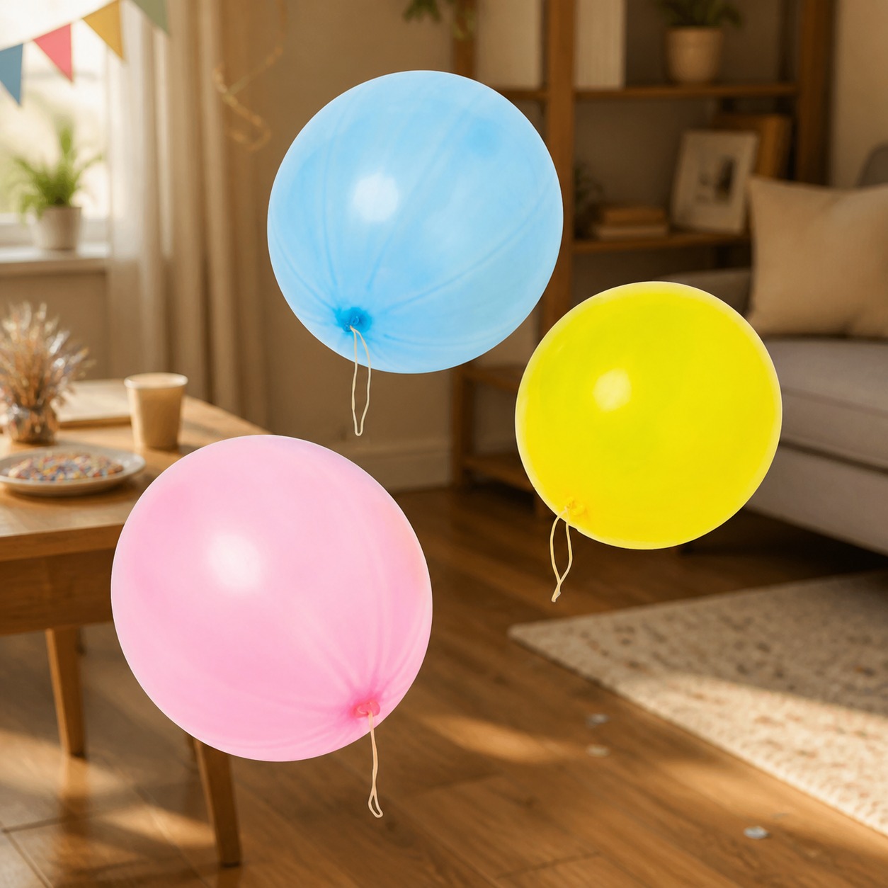 6ct Multicolor Punch Balloons  - Kids Outdoor Games For Party recension och pris