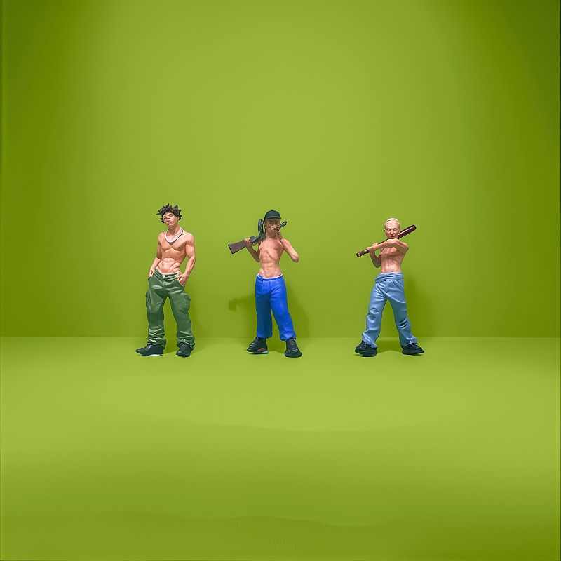 Diorama 1/64 Gang Member Robbe - Kids Outdoor Sandbox recension och pris