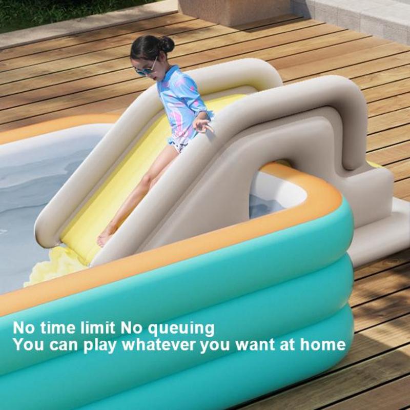 Inflatable Water Slide Kids Sw - Kids Outdoor Inflatable Water Slide recension och pris