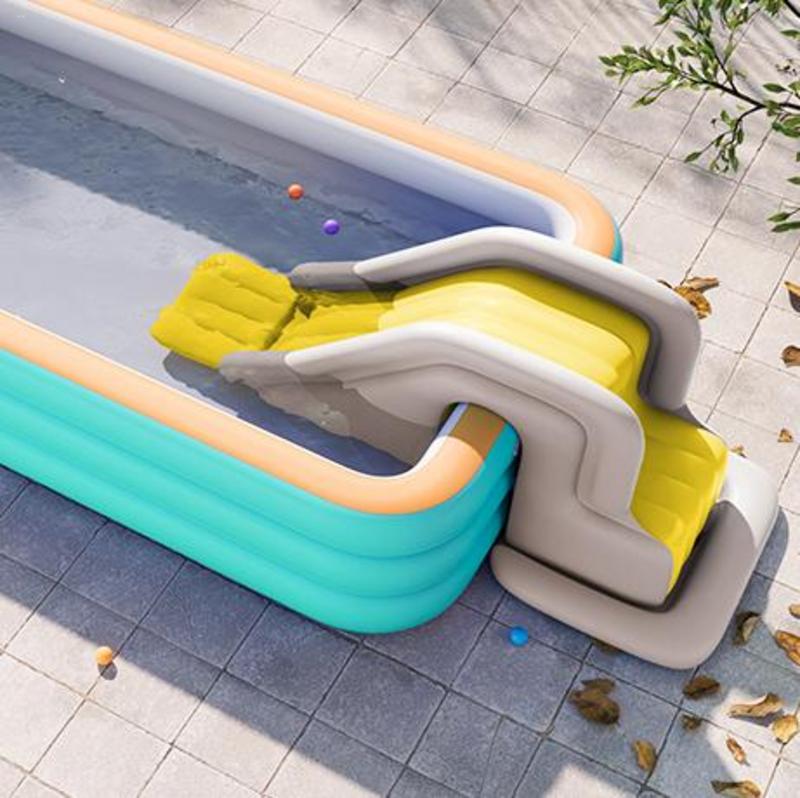 Inflatable Water Slide Kids Sw - Kids Outdoor Inflatable Water Slide recension och pris
