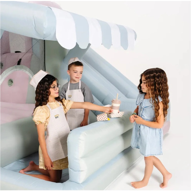 Inflatable Bounce House with S - Kids Outdoor Easter Gifts recension och pris