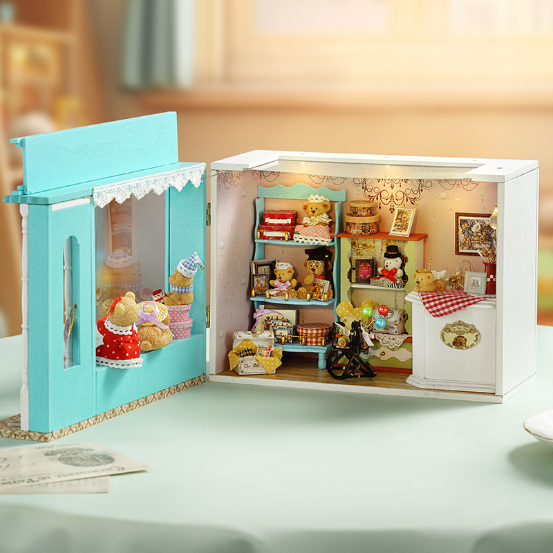 DIY Wooden Doll Houses The Bea - Kids Outdoor Wooden Playhouse recension och pris