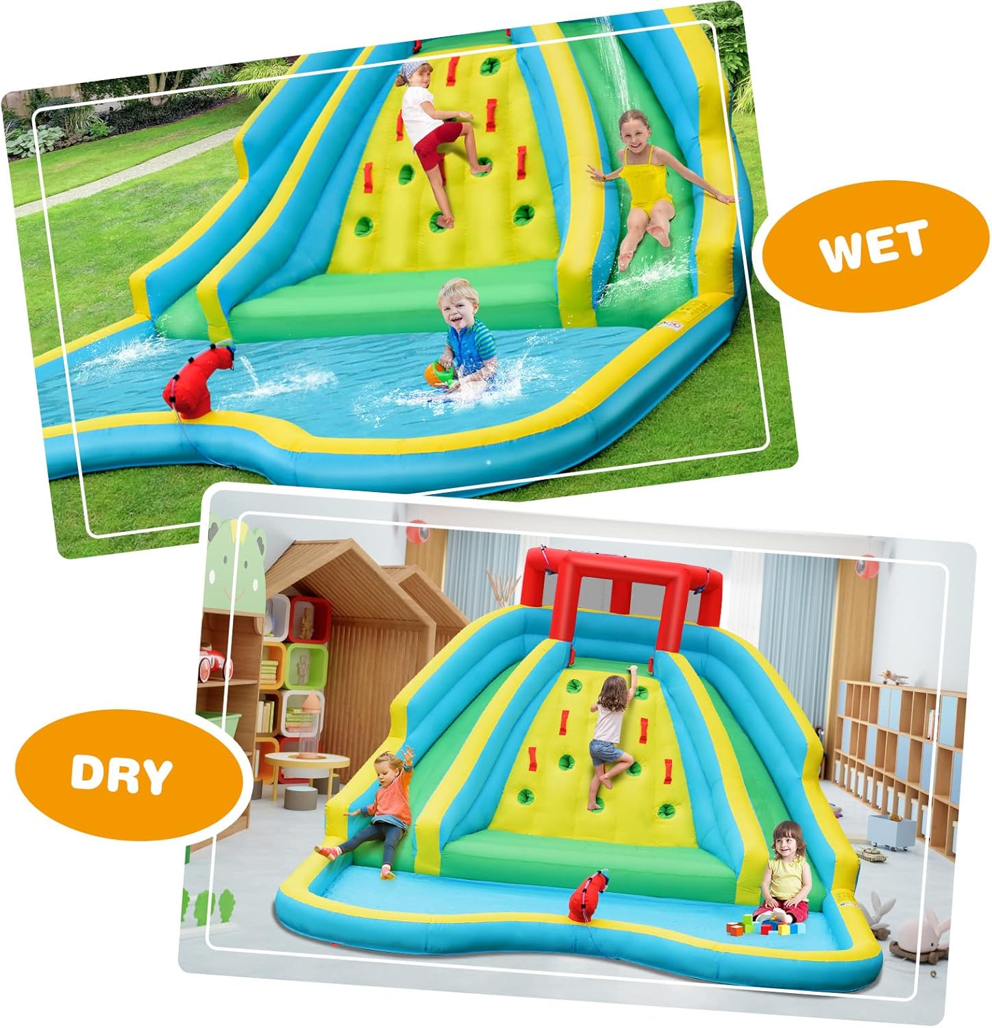 Giant Inflatable Water Slide f - Kids Outdoor Inflatable Water Slide recension och pris