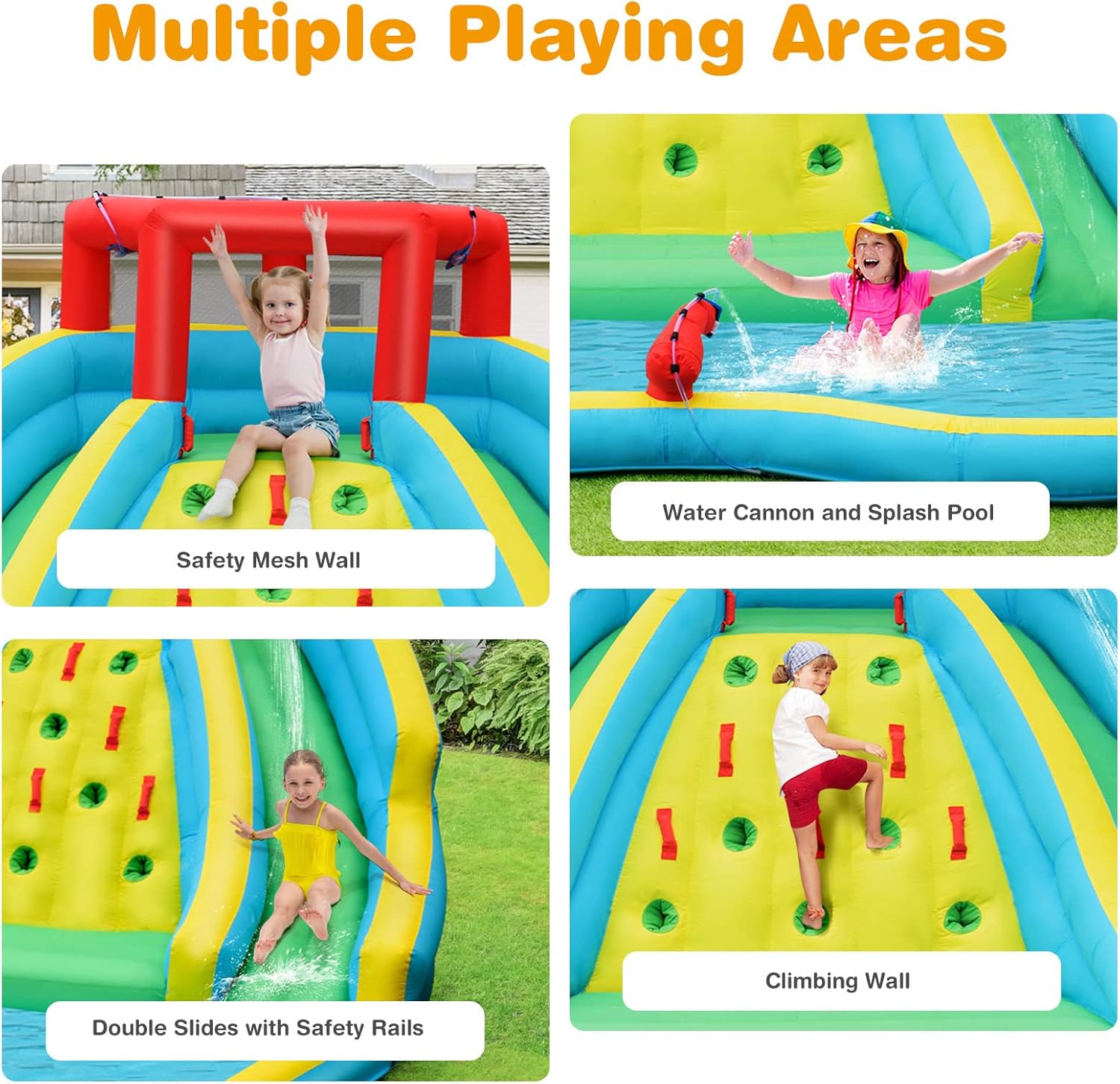 Giant Inflatable Water Slide f - Kids Outdoor Inflatable Water Slide recension och pris