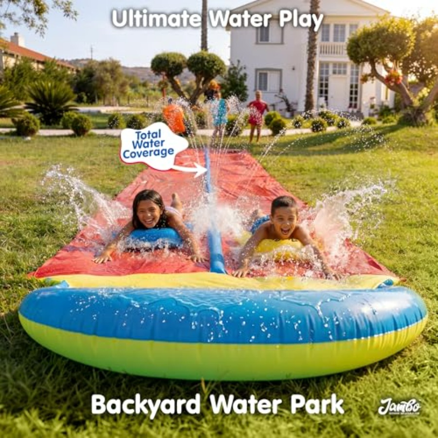 Outdoor backyard water slide f - Kids Outdoor Inflatable Water Slide recension och pris