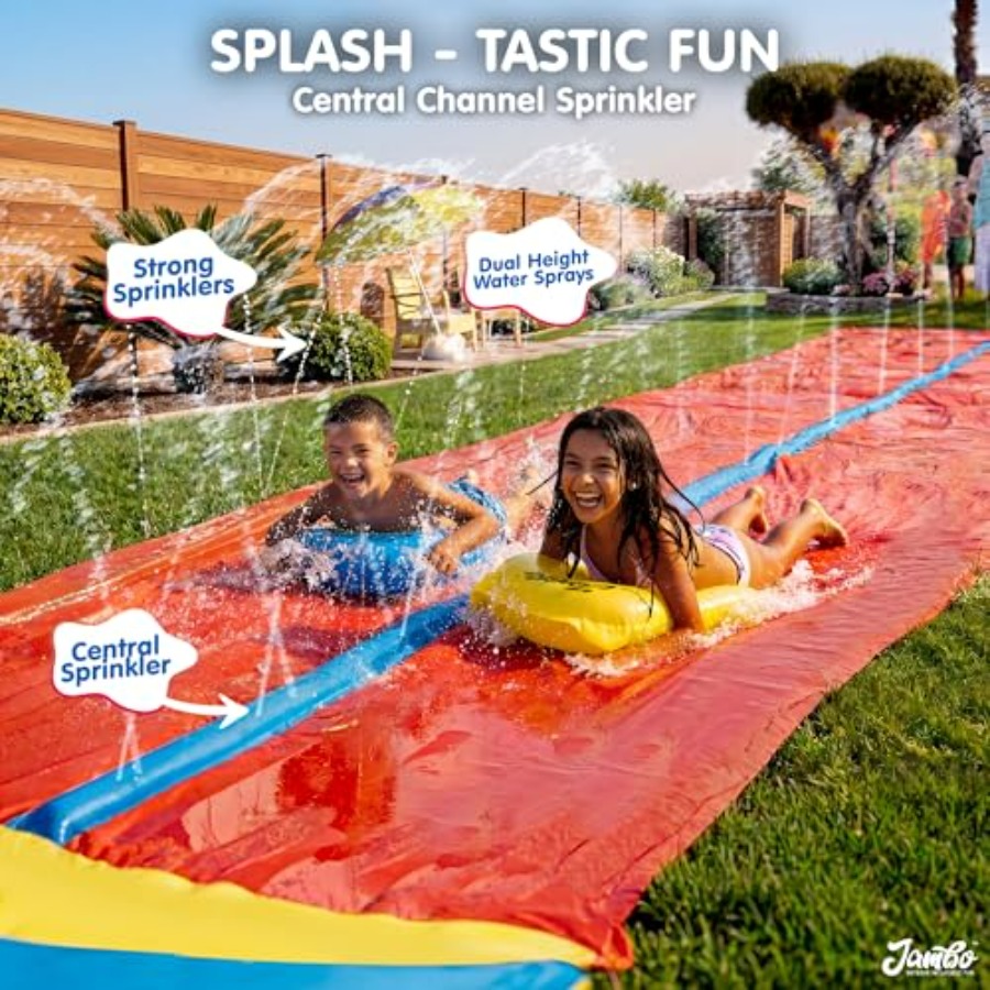 Outdoor backyard water slide f - Kids Outdoor Inflatable Water Slide recension och pris