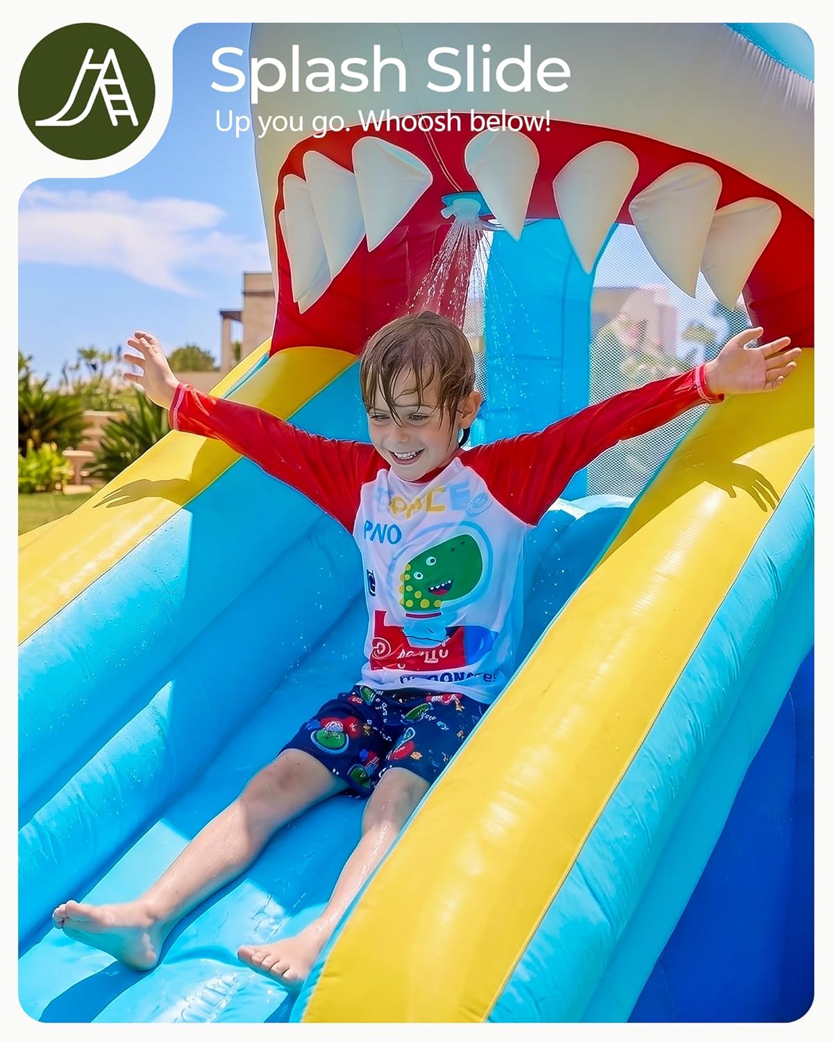 Kids Inflatable Water Slide Bo - Kids Outdoor Inflatable Water Slide recension och pris