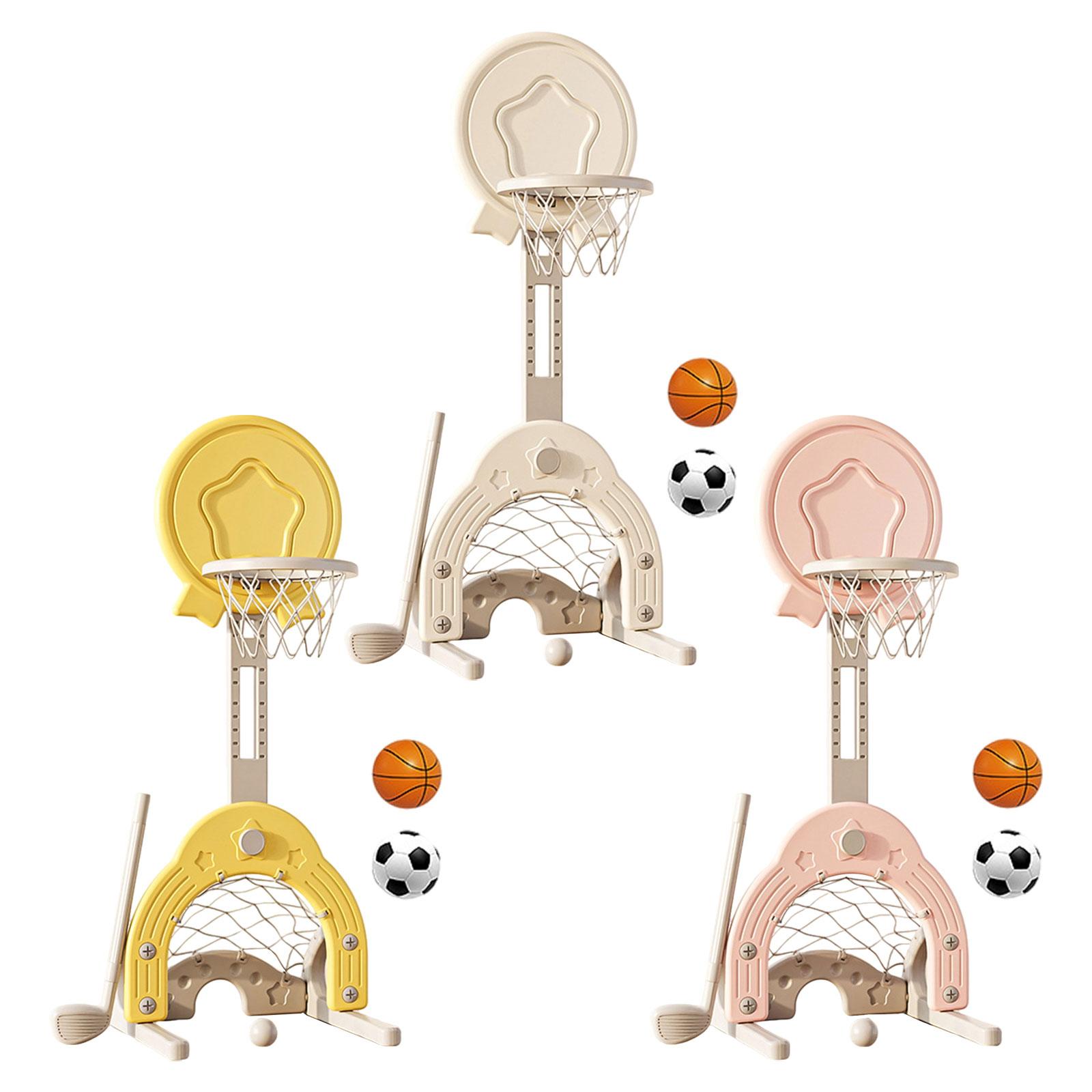 3 in 1 Basketball Hoop Set Ind - Kids Outdoor Yard Toys recension och pris