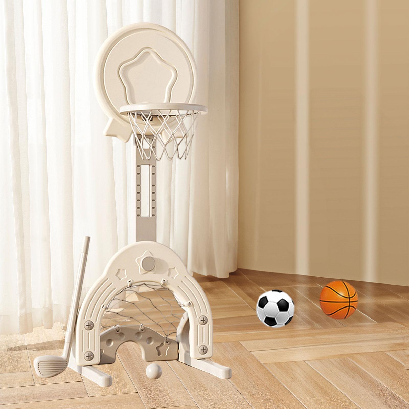 3 in 1 Basketball Hoop Set Ind - Kids Outdoor Yard Toys recension och pris