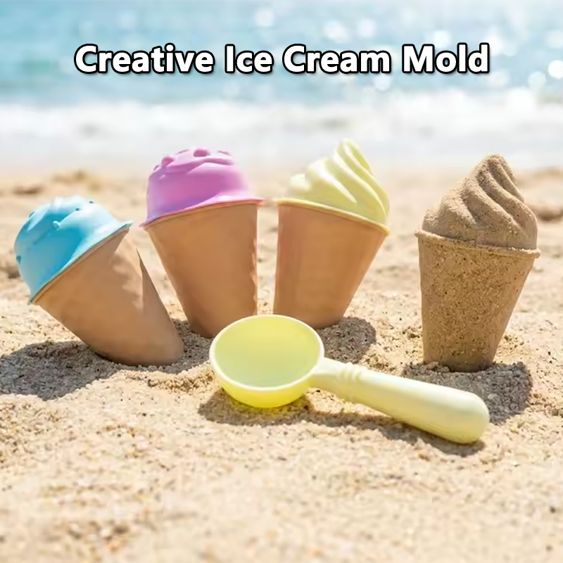 Kids Ice Cream Cone Sand Mold  - Kids Outdoor Park recension och pris