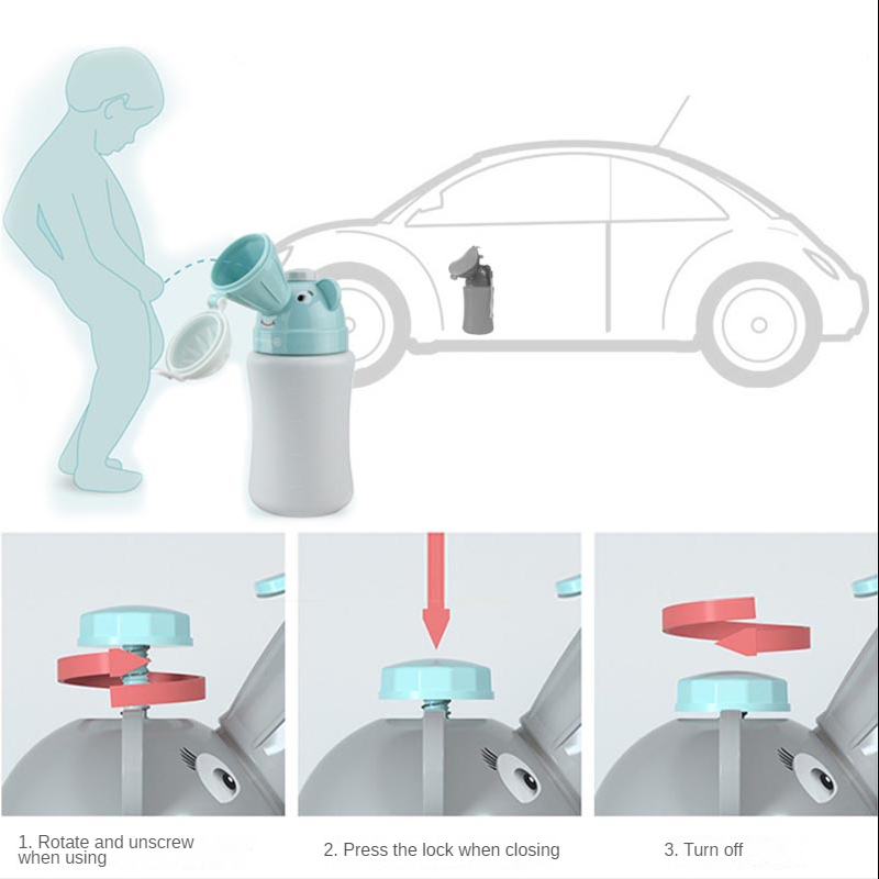 Portable Baby Hygiene Toilet U - Kids Outdoor Urinal recension och pris