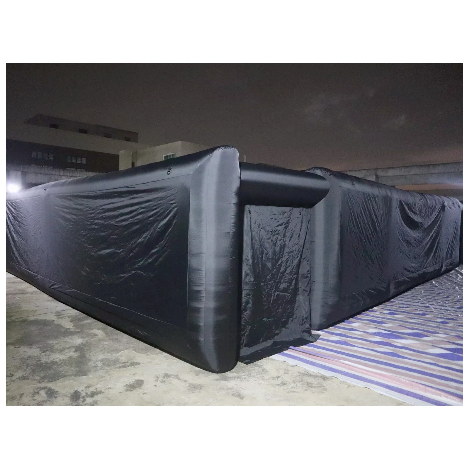 Large Plain Black Inflatable M - Kids Outdoor Games For Party recension och pris