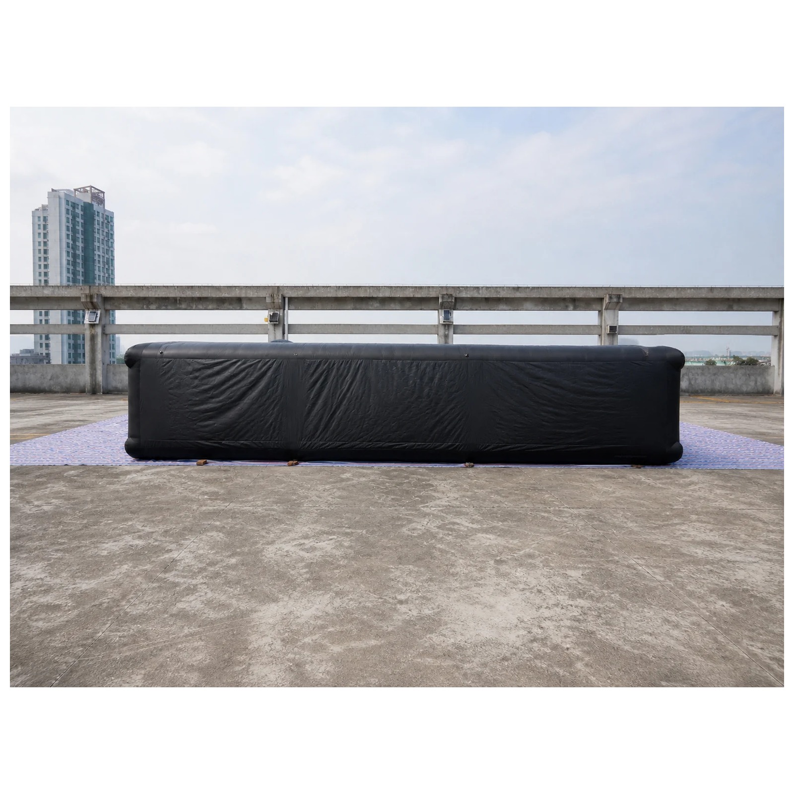 Large Plain Black Inflatable M - Kids Outdoor Games For Party recension och pris