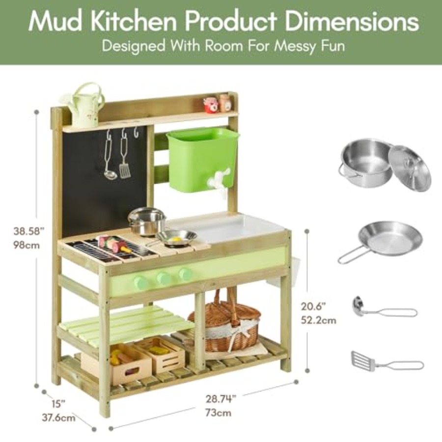 Outdoor mud kitchen for kids:  - Kids Outdoor Sink recension och pris