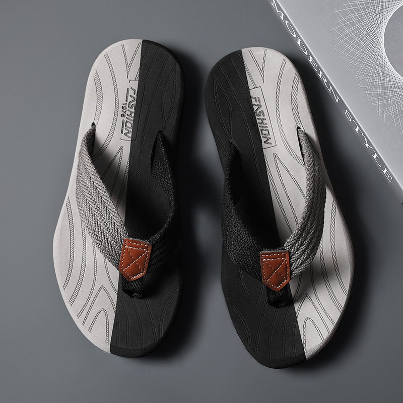 Men's Woven Striped Flip-flops - Kids Outdoor Tools recension och pris