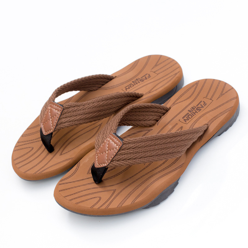 Men's Woven Striped Flip-flops - Kids Outdoor Tools recension och pris