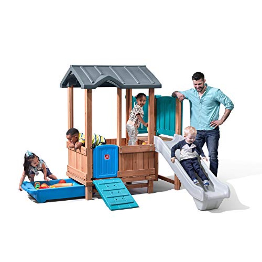 Woodland Adventure Playhouse & - Kids Outdoor Playground recension och pris