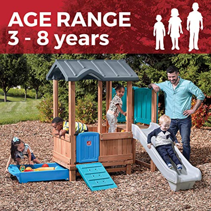 Woodland Adventure Playhouse & - Kids Outdoor Playground recension och pris