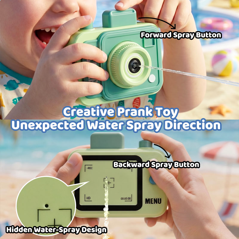 Double-sided Water Gun Camera  - Kids Outdoor Park recension och pris