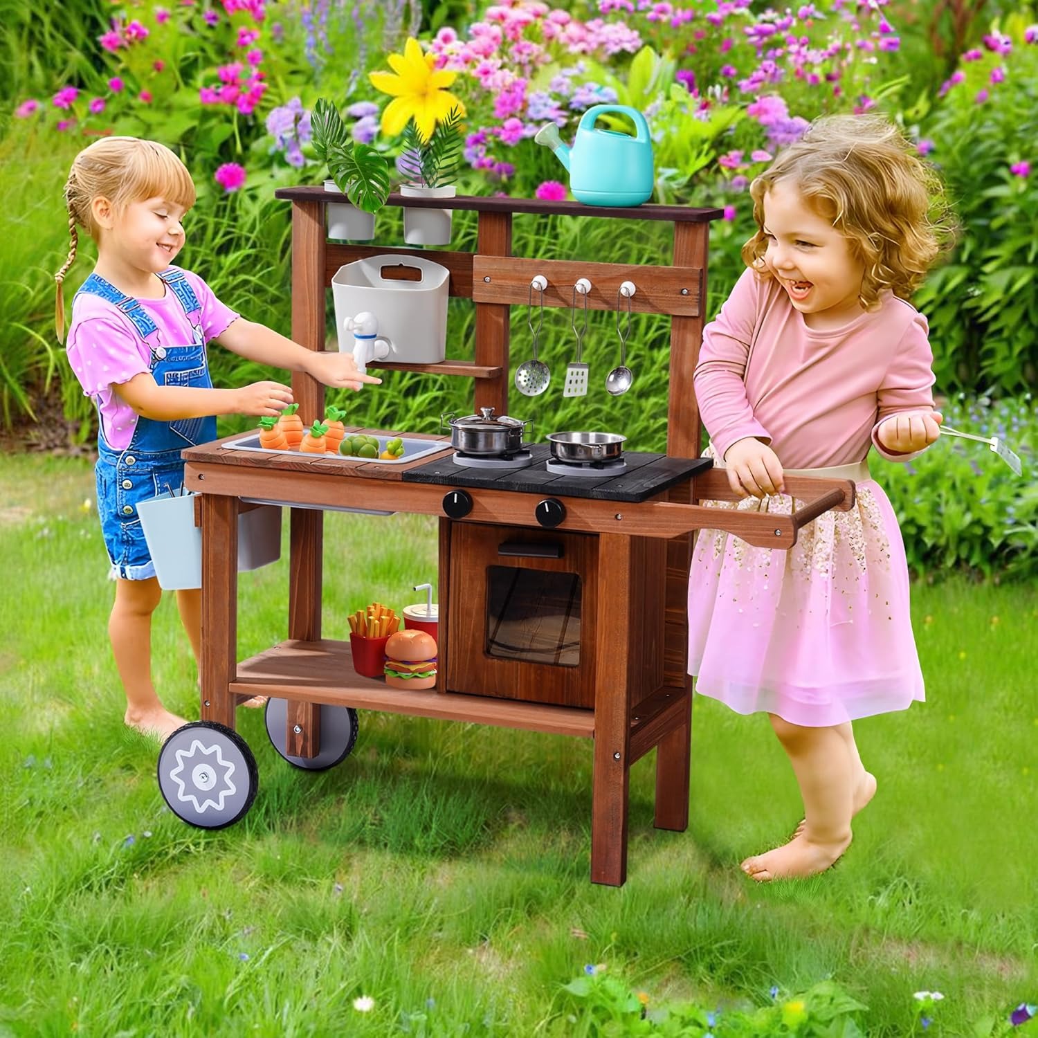Outdoor Mud Kitchen Toy for Ki - Kids Outdoor Sink recension och pris