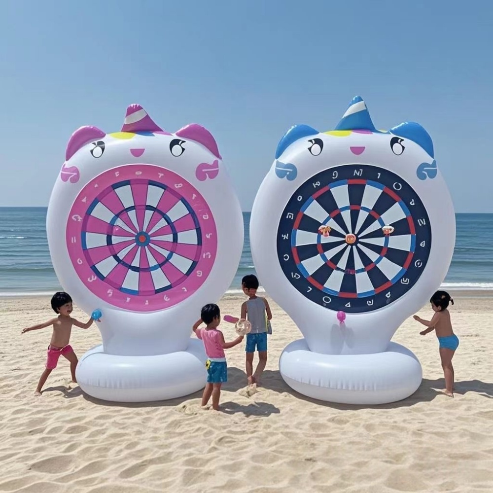 Inflatable Unicorn Throwing Ga - Kids Outdoor Games For Party recension och pris
