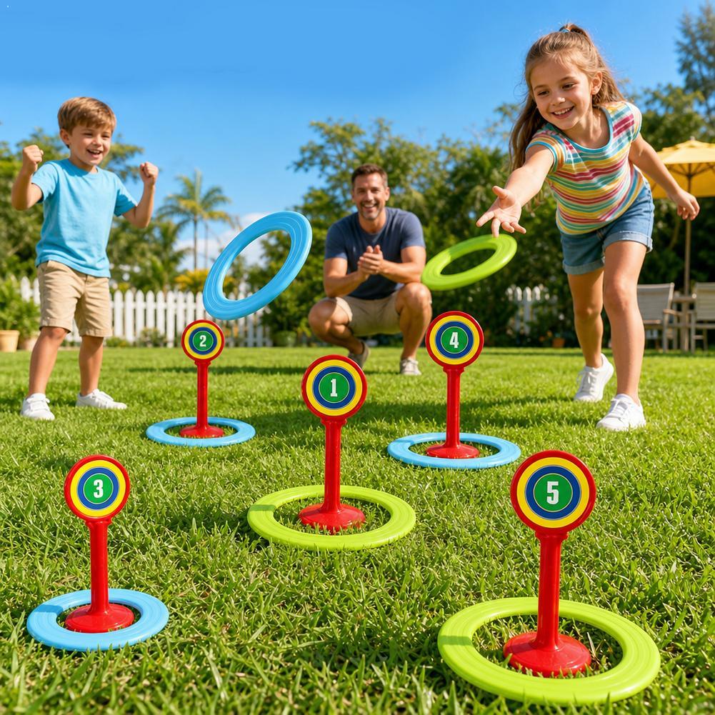 Kids Plastic Game Set Outdoor  - Kids Outdoor Games For Party recension och pris