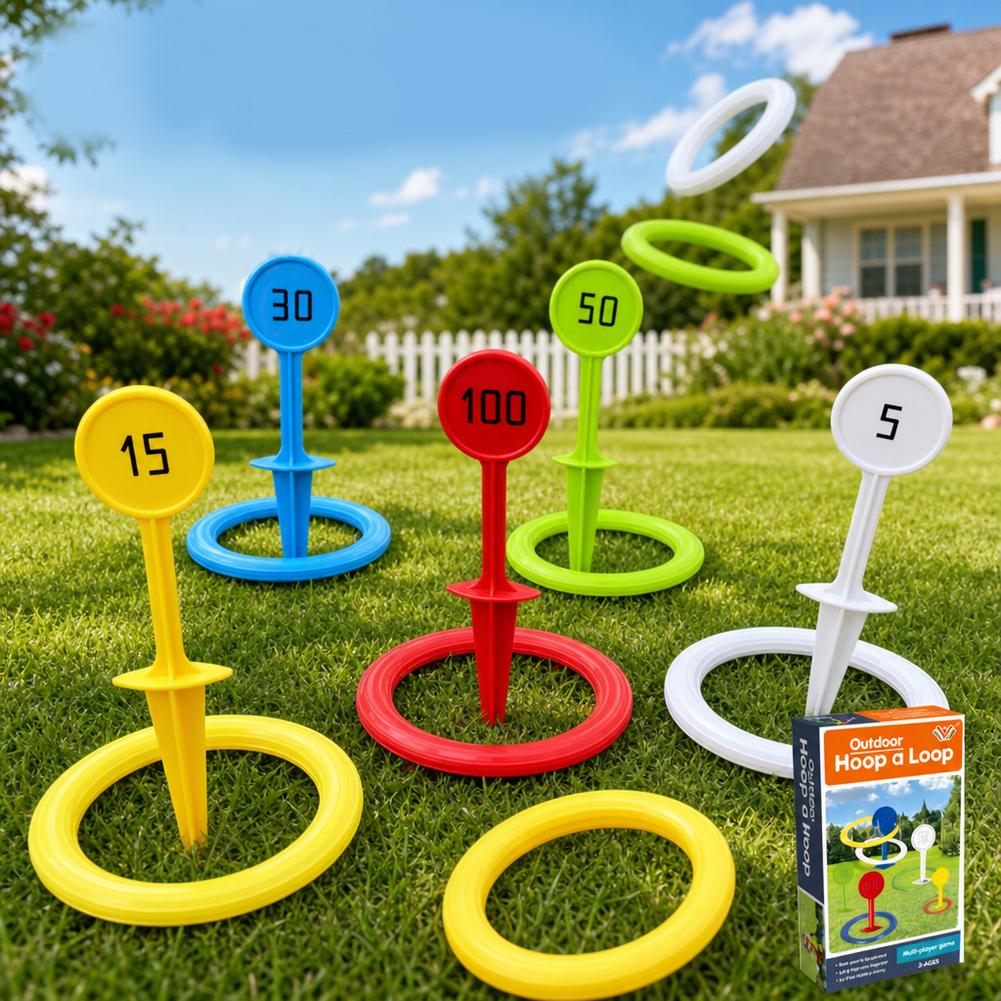 Kids Plastic Game Set Outdoor  - Kids Outdoor Games For Party recension och pris