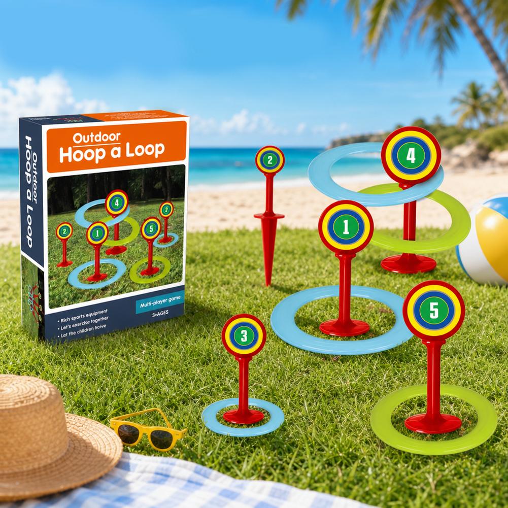 Kids Plastic Game Set Outdoor  - Kids Outdoor Games For Party recension och pris