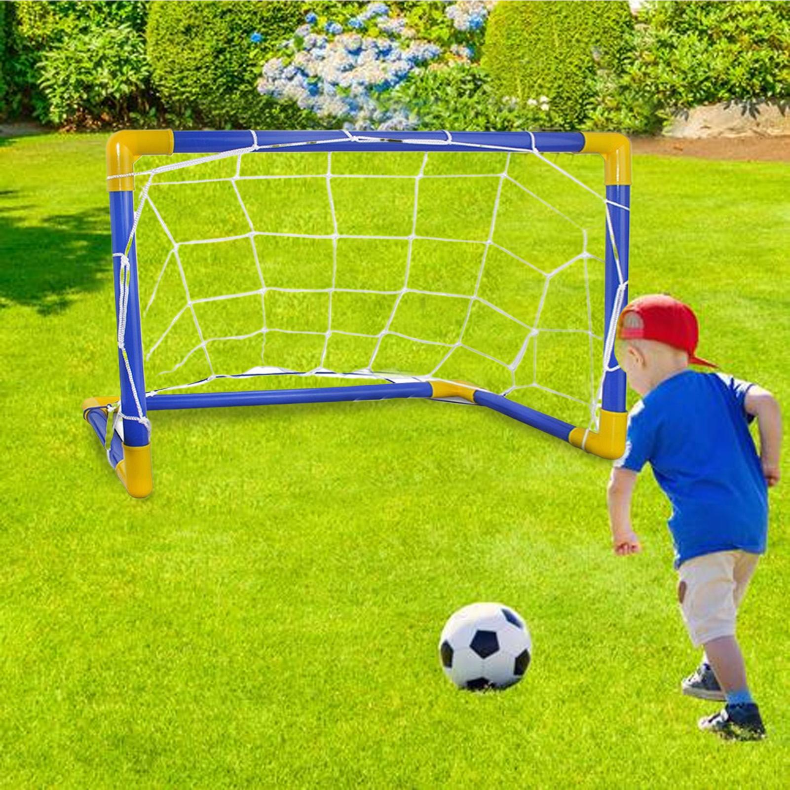 Kids Soccer Net Portable Weath - Kids Outdoor Playground recension och pris