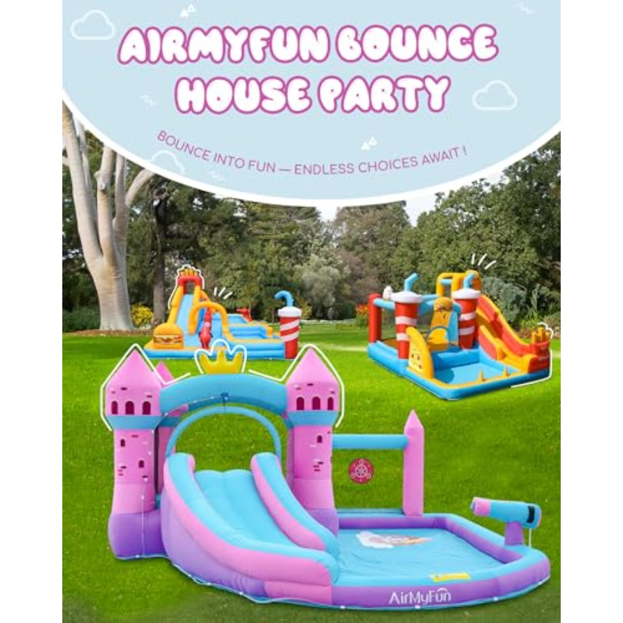 Backyard inflatable waterslide - Kids Outdoor Inflatable Water Slide recension och pris