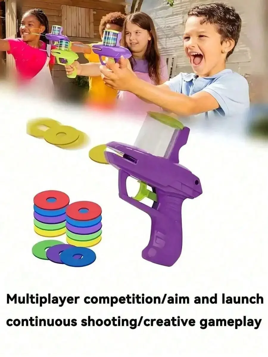 2026 Disc Launcher,Children's  - Kids Outdoor Games For Party recension och pris