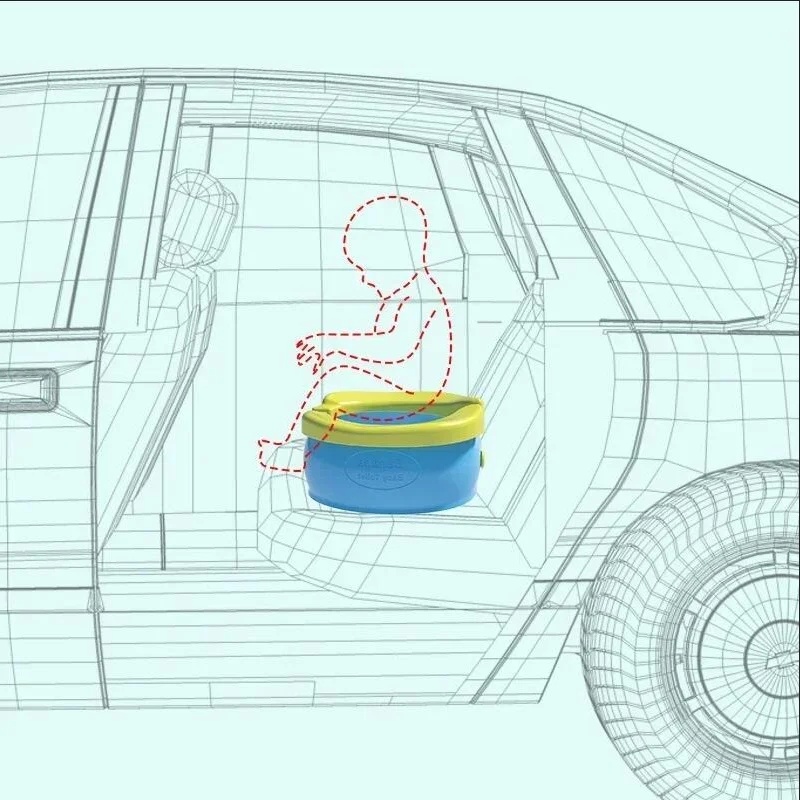 Portable Foldable Baby Potty T - Kids Outdoor Urinal recension och pris