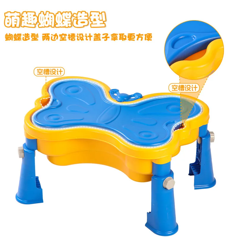 Kids Butterfly Shaped Sand and - Kids Outdoor Water Play Table recension och pris
