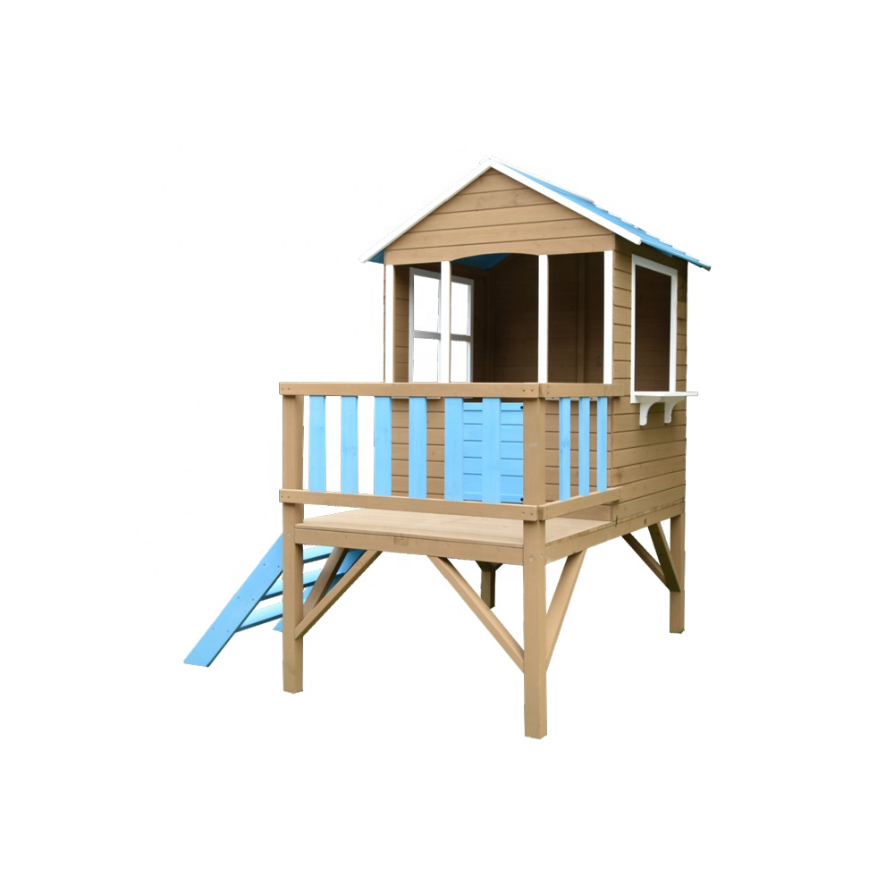 Outdoor Weatherproof Wood Kids - Kids Outdoor Cubby House recension och pris