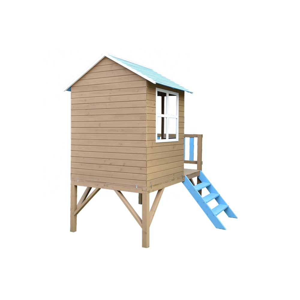 Outdoor Weatherproof Wood Kids - Kids Outdoor Cubby House recension och pris