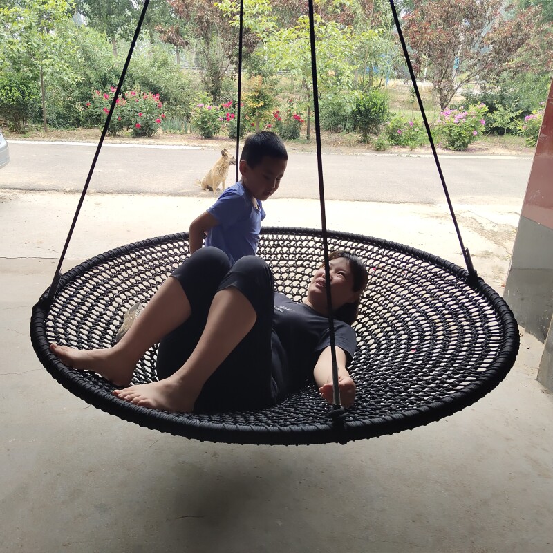 Large Round Disc Swing Outdoor - Kids Outdoor Nest Swing recension och pris