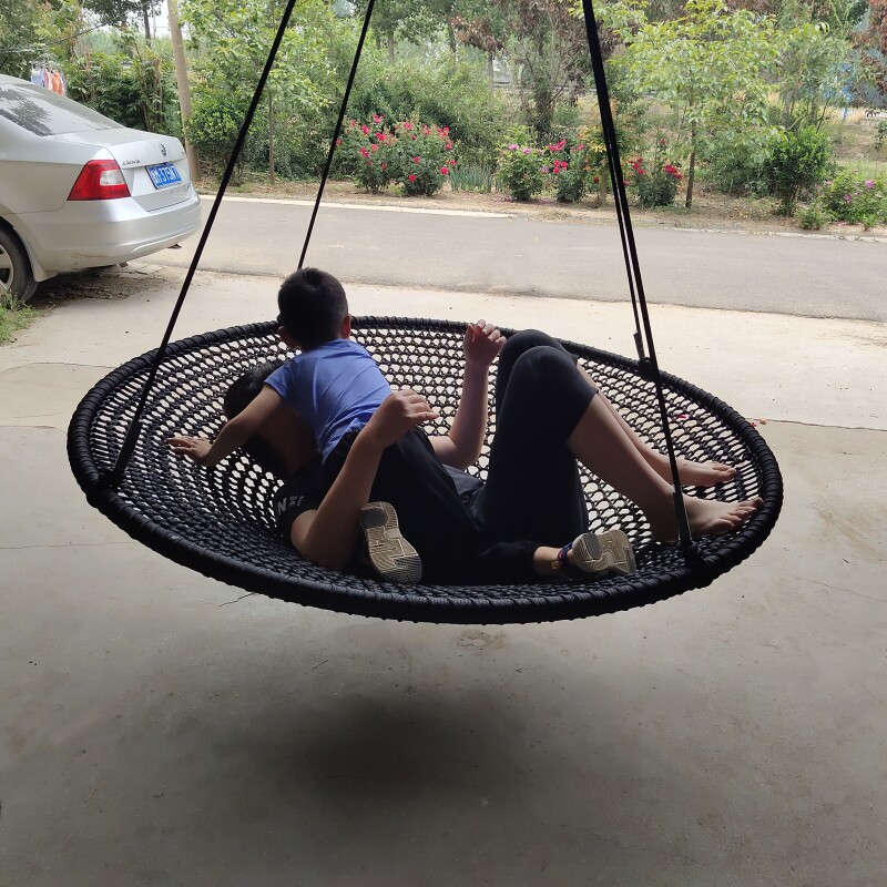 Large Round Disc Swing Outdoor - Kids Outdoor Nest Swing recension och pris