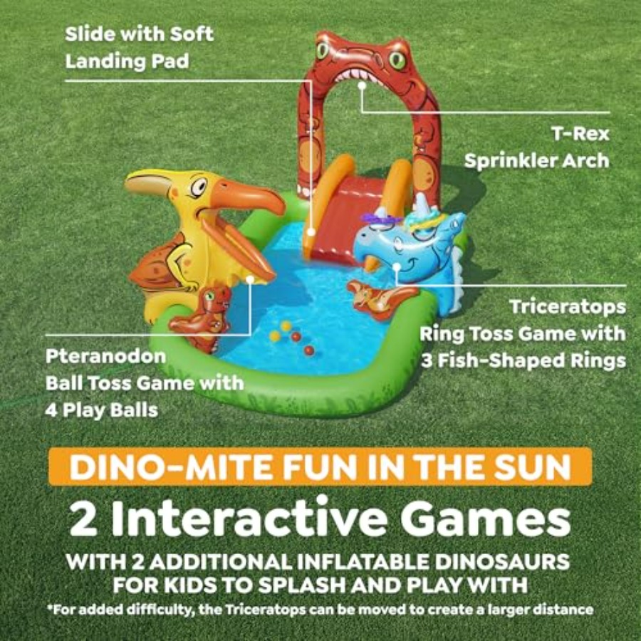 Outdoor water play center for  - Kids Outdoor Inflatable Water Slide recension och pris