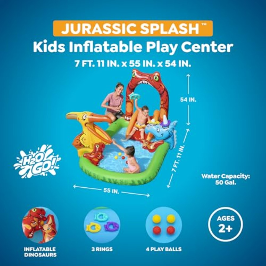 Outdoor water play center for  - Kids Outdoor Inflatable Water Slide recension och pris