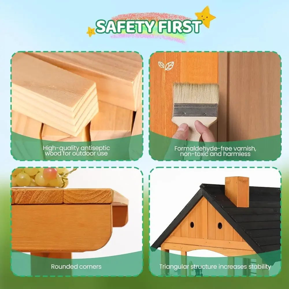 MOR Kids Outdoor Playhouse wit - Kids Outdoor Sink recension och pris